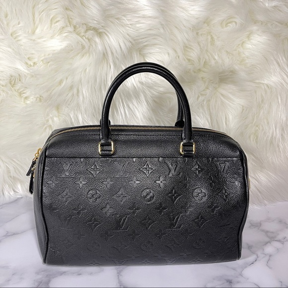 Louis Vuitton Monogram Empreinte Speedy 30 Noir - Picture 2 of 16
